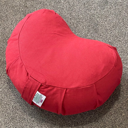 Crescent  Zafu Buckwheat Meditation Cushion