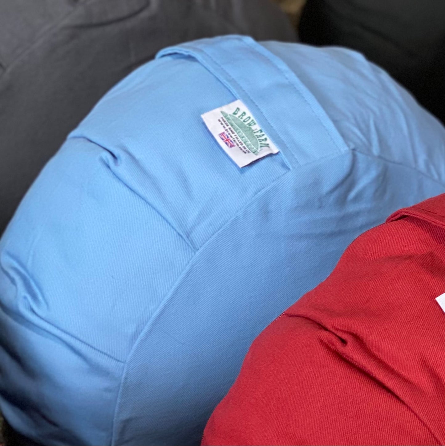 Crescent  Zafu Buckwheat Meditation Cushion