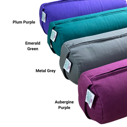 Small/Travel Yoga Bolster Replacement Covers